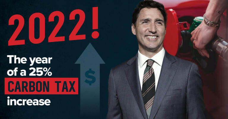 Happy New Year: Trudeau’s 25% Carbon Tax Increase is Coming Soon!