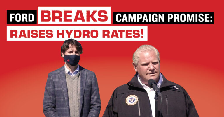 Doug – Broken Promise – Ford lets electricity prices rise