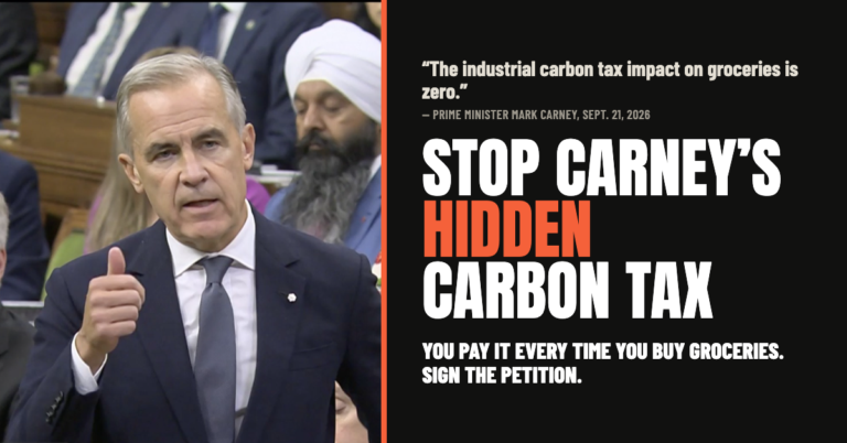 Stop Carney’s Hidden Carbon Tax