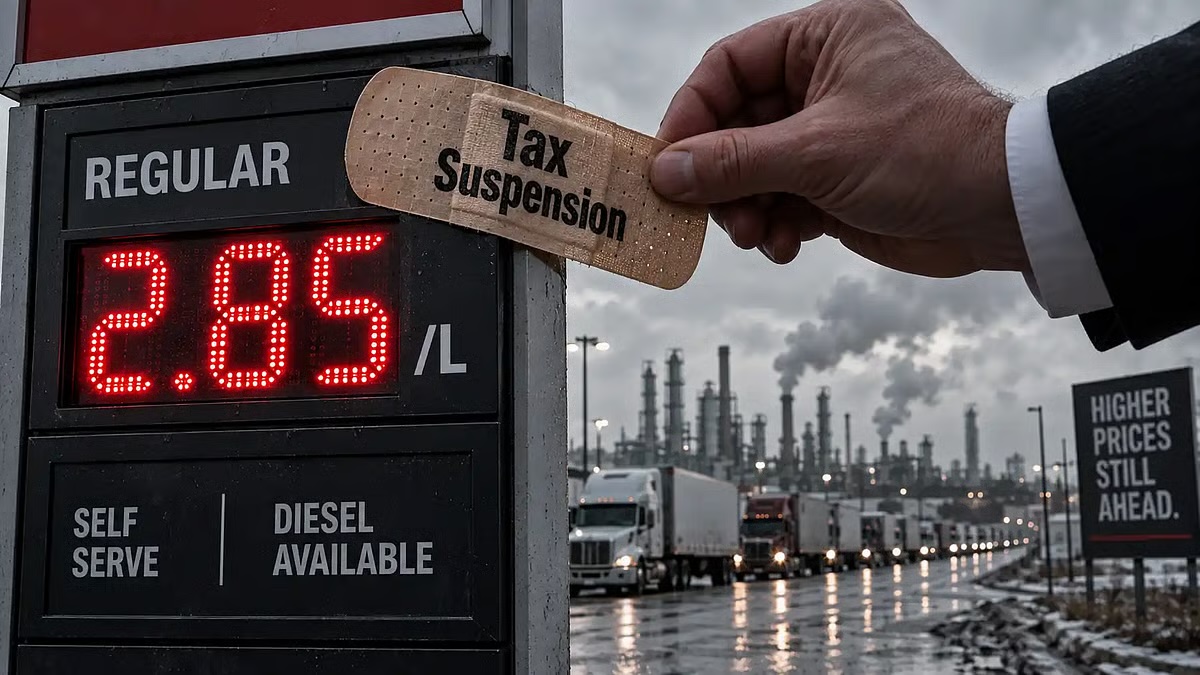 Suspending the gas tax won’t fix Canada’s fuel price crisis
